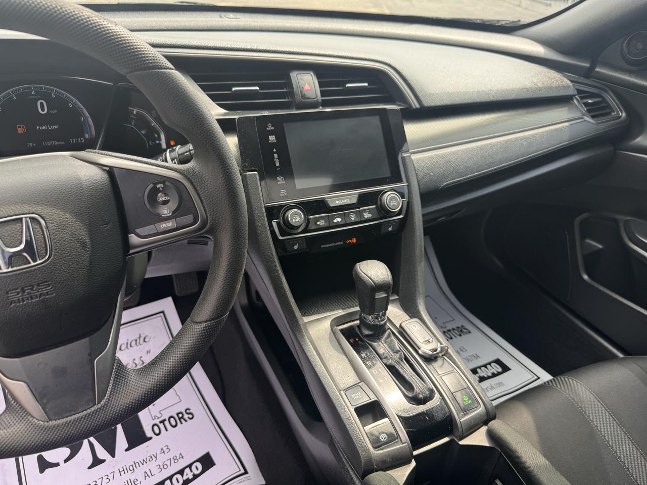 Honda Civic Hatchback EX CVT 2018