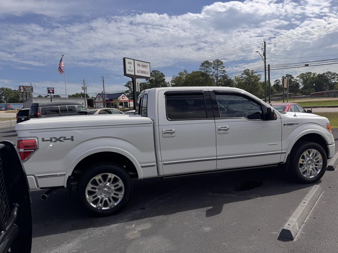 Ford F-150 4WD SuperCrew 145" Platinum 2012