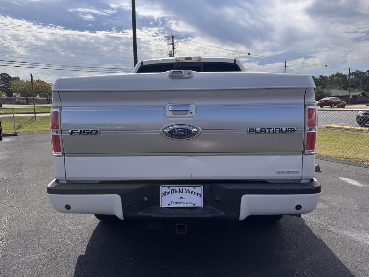 Ford F-150 4WD SuperCrew 145" Platinum 2012