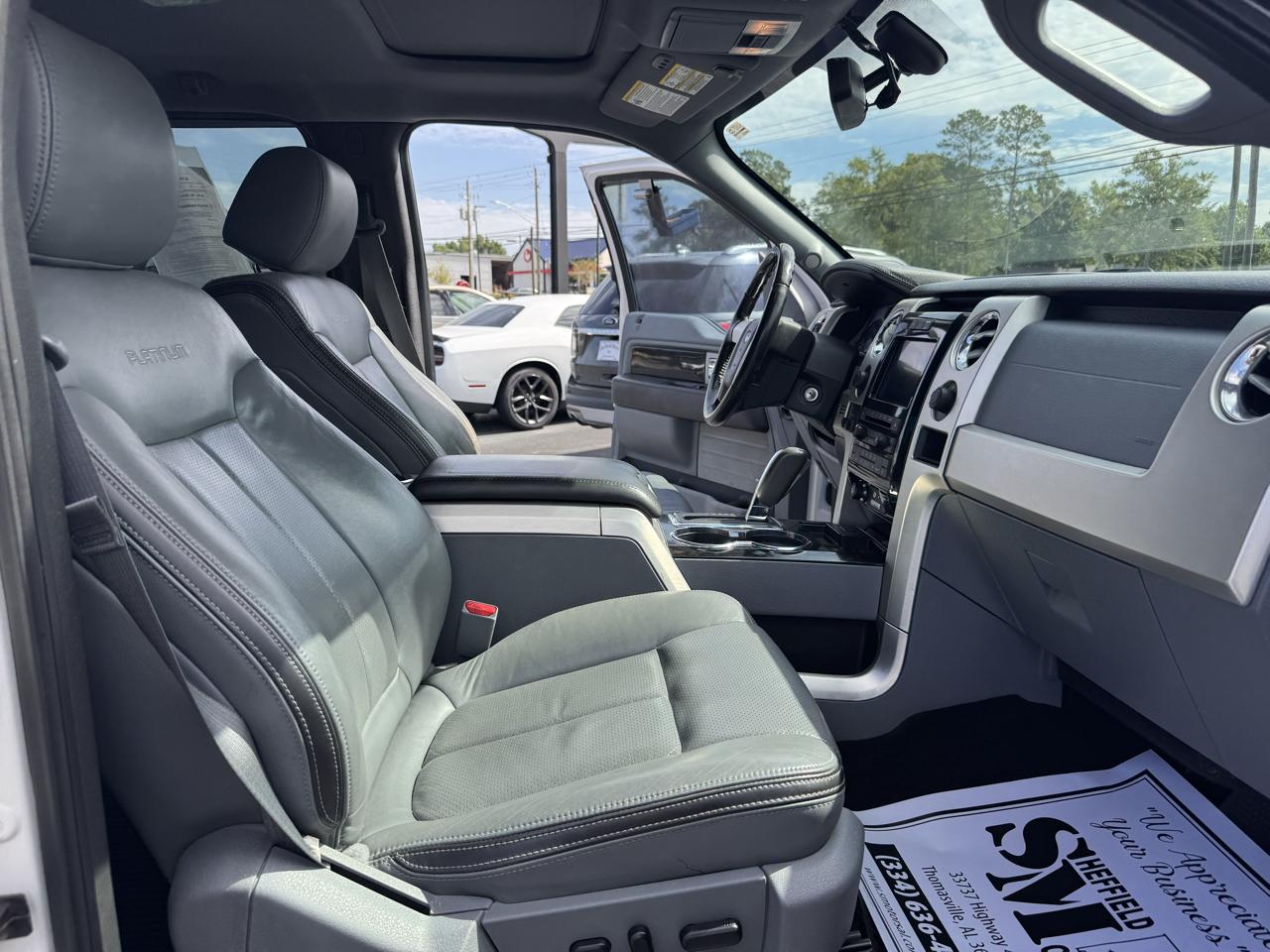 Ford F-150 4WD SuperCrew 145" Platinum 2012