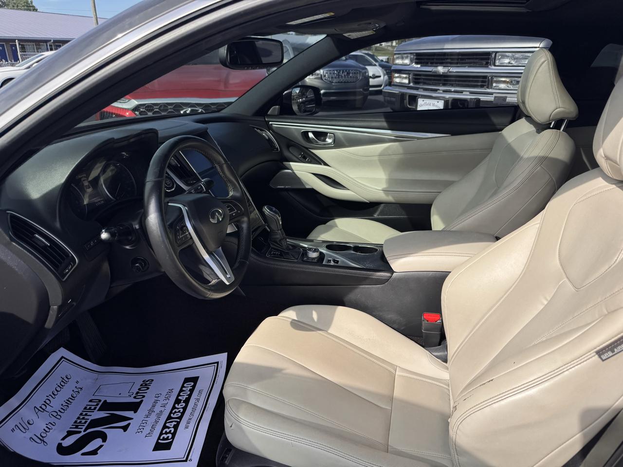 Infiniti Q60 3.0t LUXE RWD 2019
