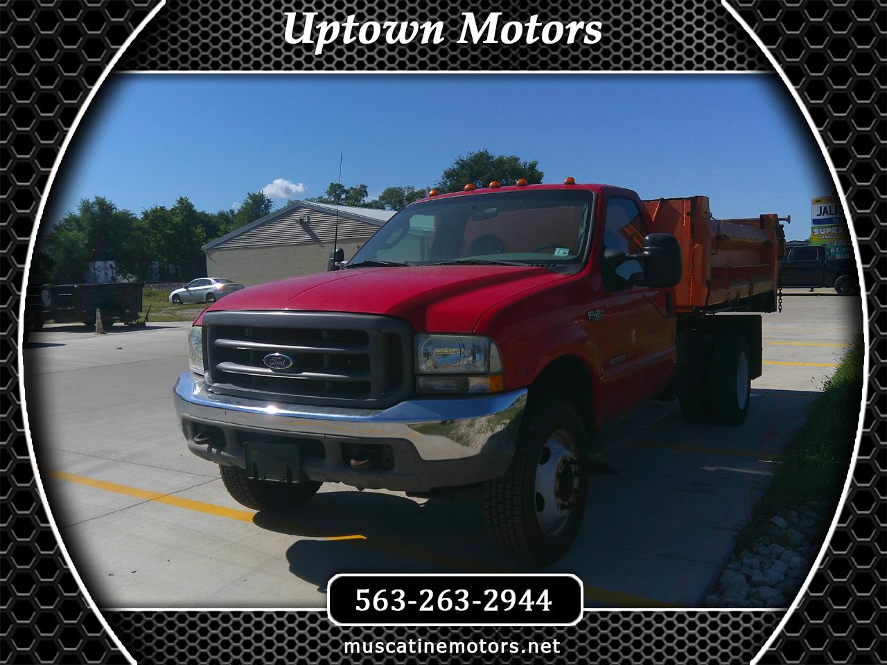 2003 Ford F-450 SD Reg Cab 141" WB 60" CA XL 4WD