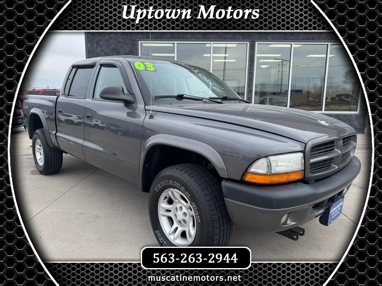 2003 Dodge Dakota 4dr Quad Cab 131" WB 4WD Sport