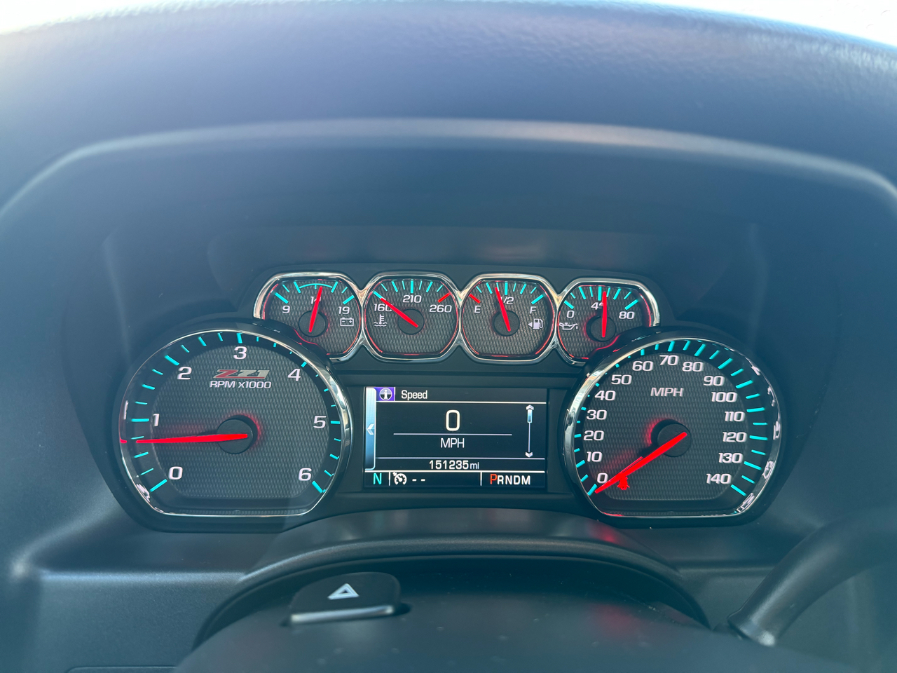 Chevrolet Silverado 1500 4WD Double Cab 143.5" LT w/2LT 2016