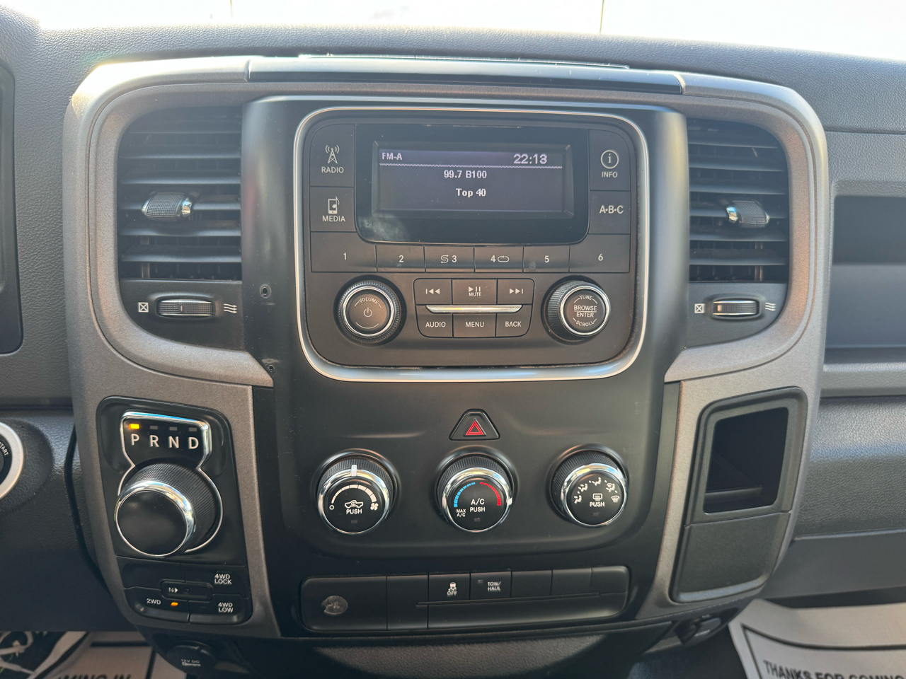 RAM 1500 Tradesman 4x4 Crew Cab 5'7" Box 2018