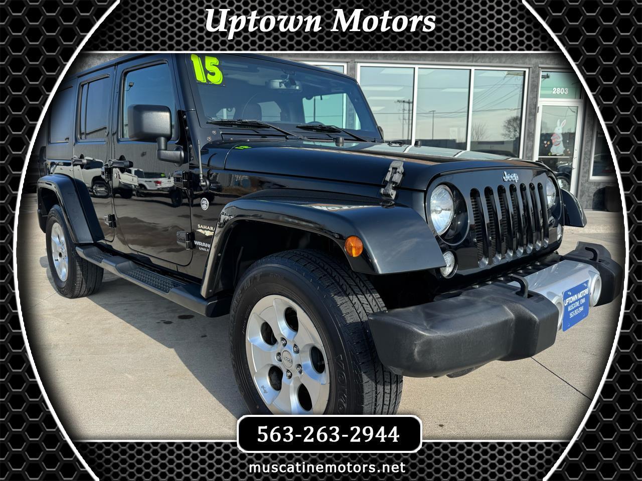 2015 Jeep Wrangler Unlimited 4WD 4dr Sahara