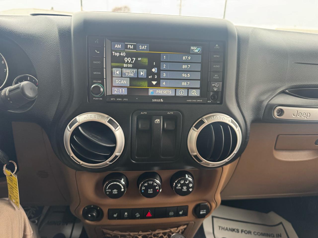 Jeep Wrangler 4WD 2dr Rubicon 2011