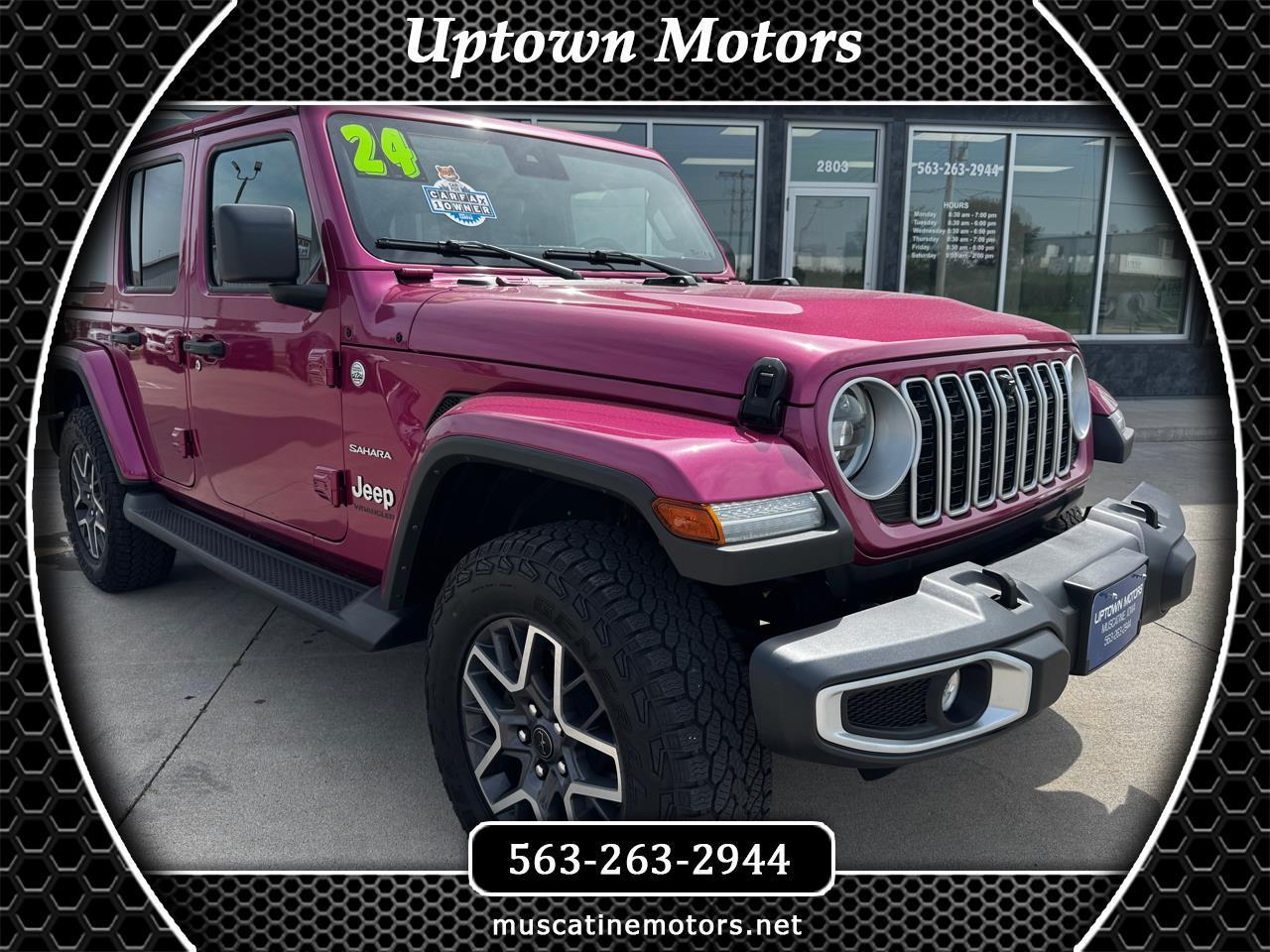 2024 Jeep Wrangler Sahara 4 Door 4x4