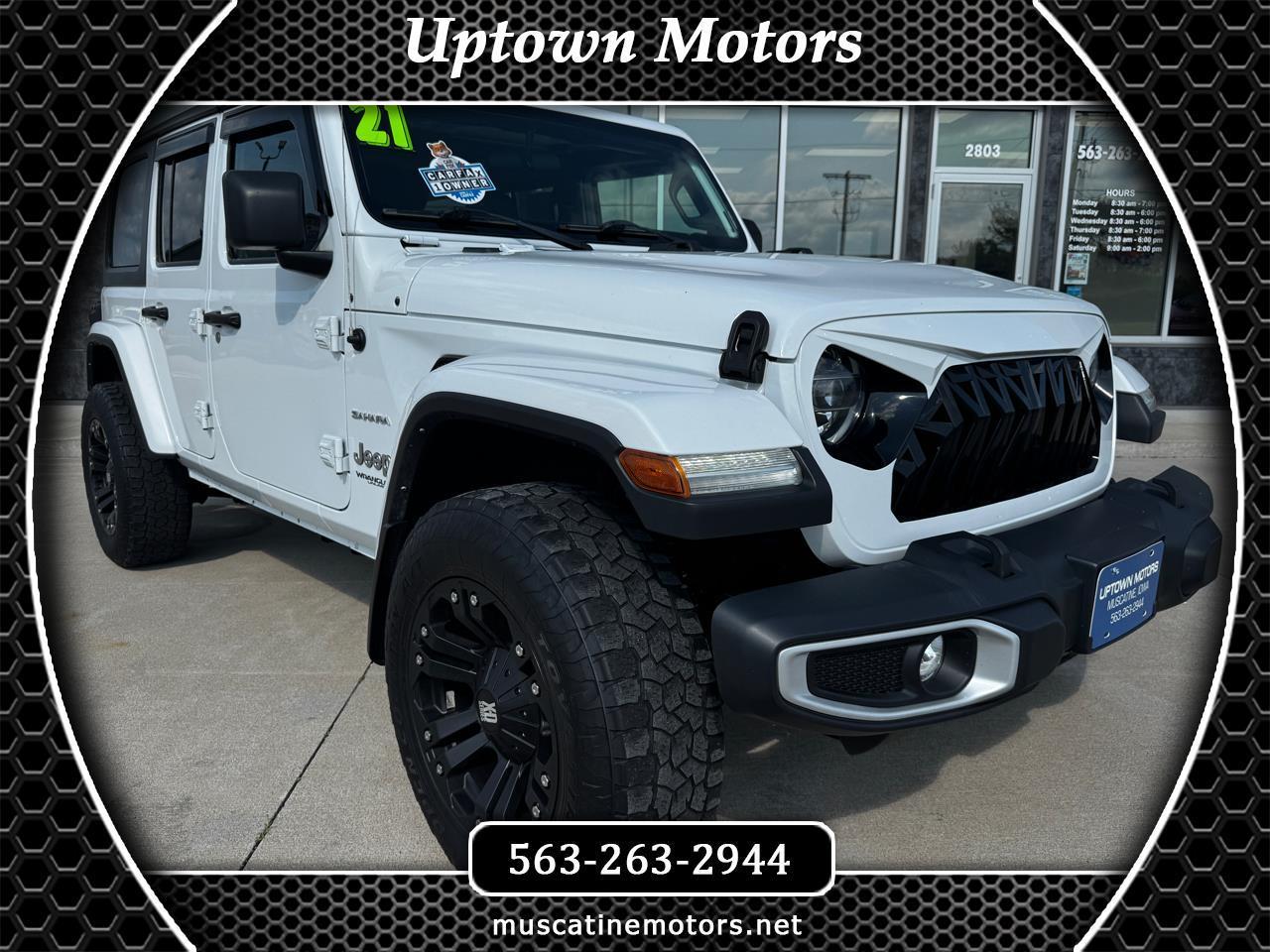 2021 Jeep Wrangler Unlimited Sahara 4x4