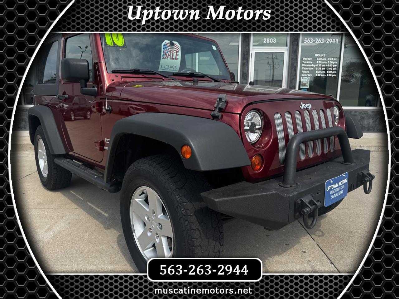 2010 Jeep Wrangler 4WD 2dr Sport