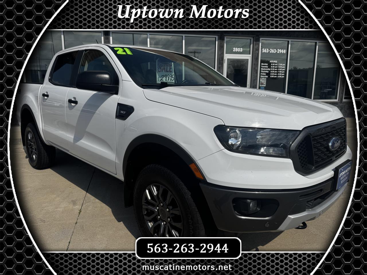 2021 Ford Ranger XL 4WD SuperCrew 5' Box