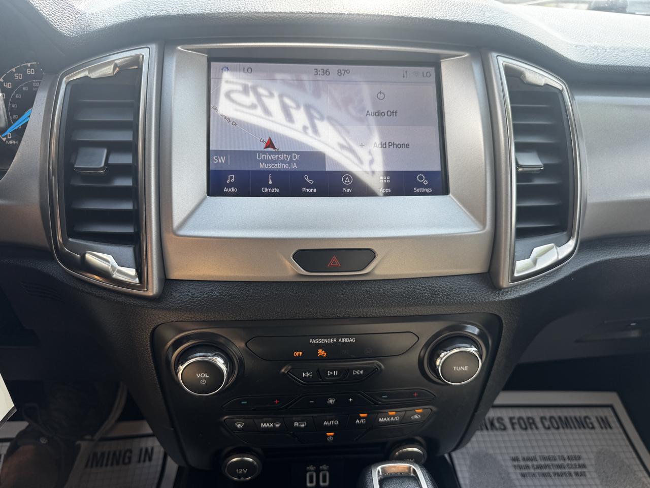 Ford Ranger LARIAT 4WD SuperCrew 5' Box 2021