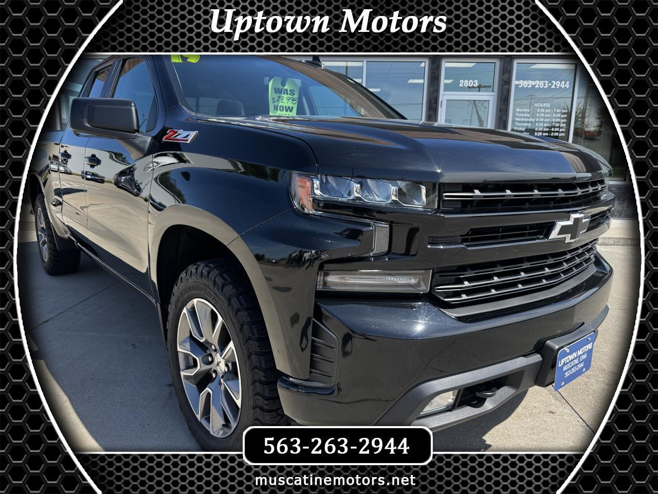 2019 Chevrolet Silverado 1500 4WD Double Cab 147" RST