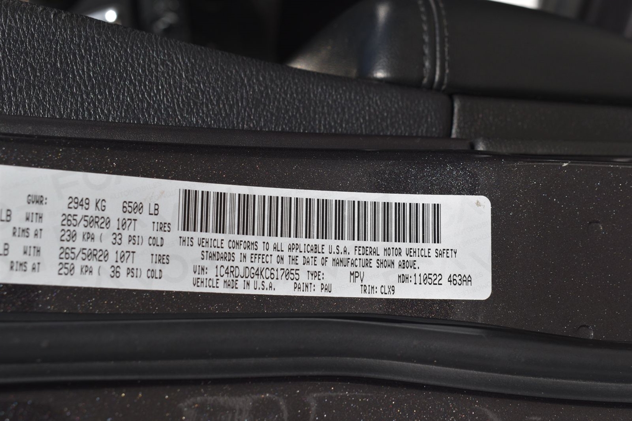 Dodge Durango GT AWD 2019 Dodge Durango GT AWD 2019