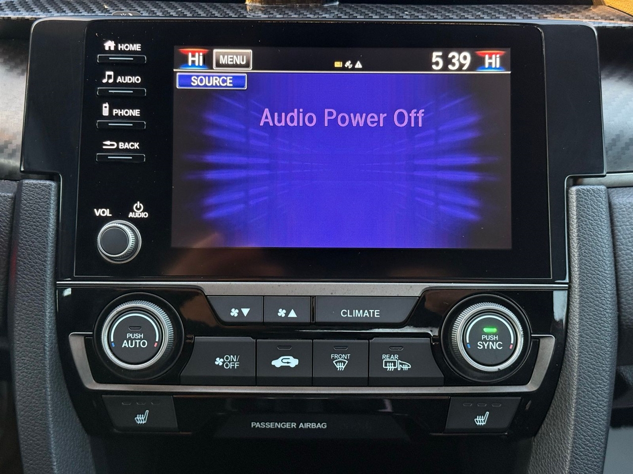 Honda Civic Si Coupe Manual w/Summer Tires *Ltd Avail* 2019