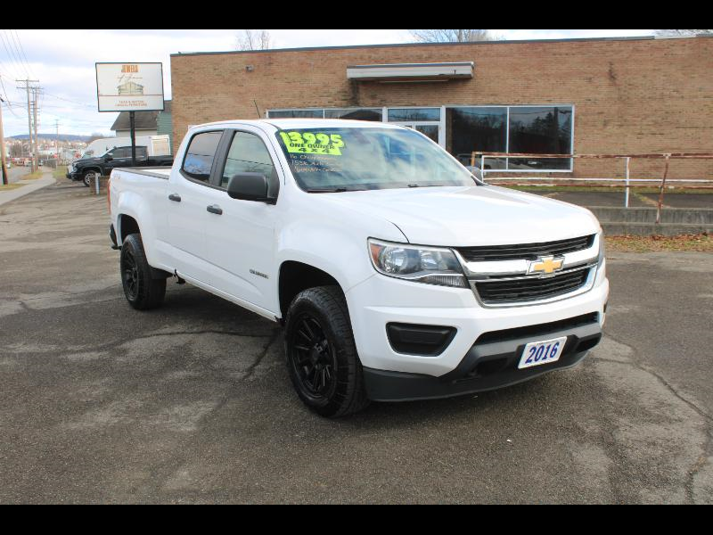 2016 Chevrolet Colorado Work Truck Crew Cab 4WD Short Box