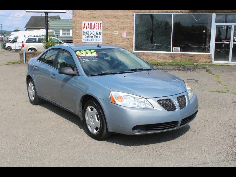 2008 Pontiac G6 1SV Sedan