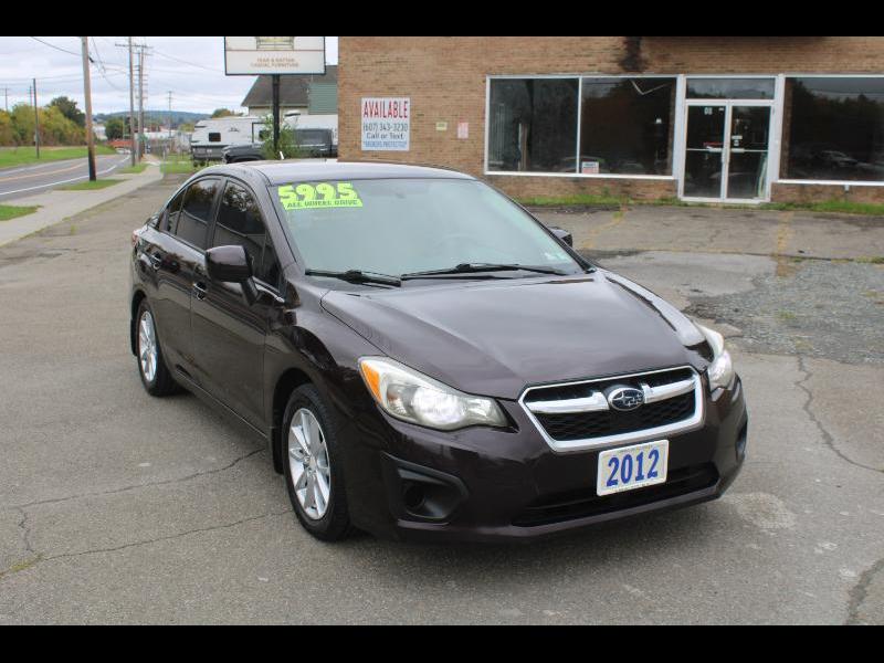 Subaru Impreza Premium 4-Door w/All Weather Package 2012