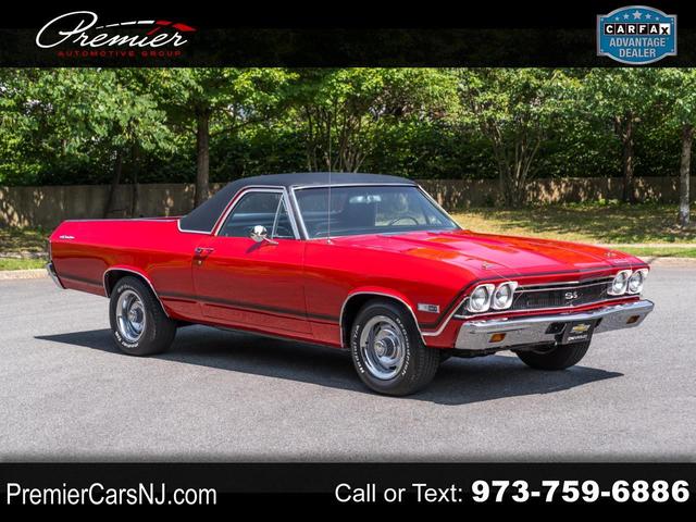 Red 1968 Chevrolet El Camino Coupe Automatic
