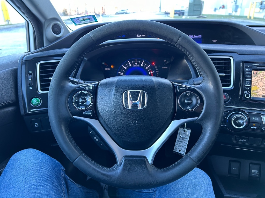 Honda Civic EX-L Sedan AT with Navigation 2013