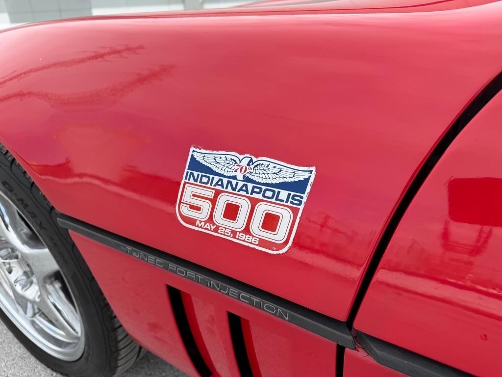 Chevrolet Corvette Convertible 1986