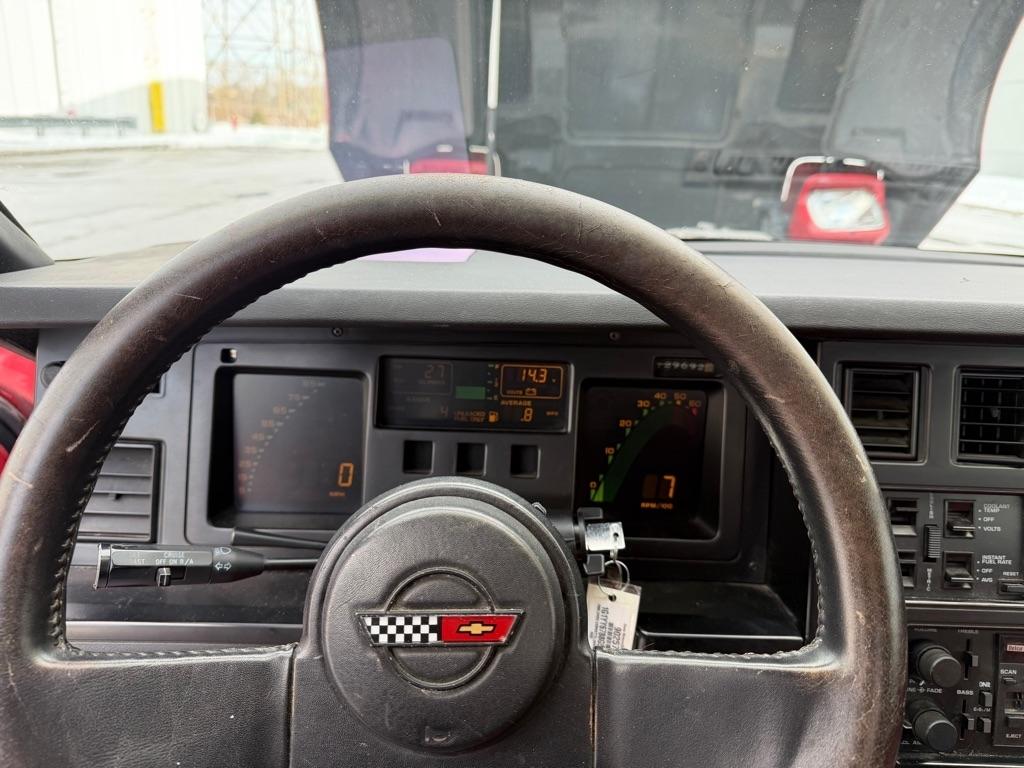 Chevrolet Corvette Convertible 1986