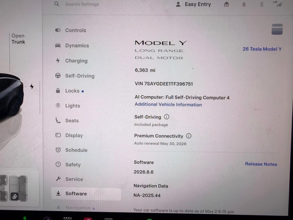 Tesla Model Y Long Range AWD 2026