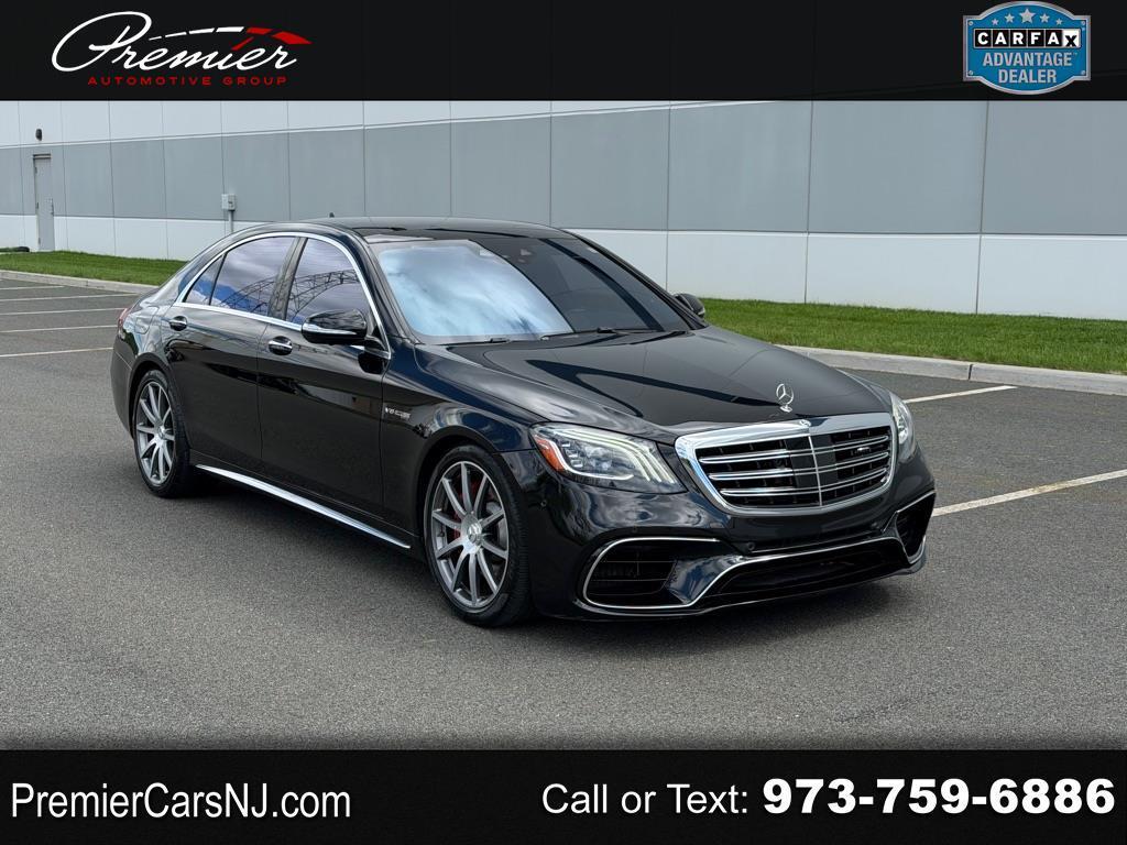 2018 Mercedes-Benz S-Class AMG S 63 4MATIC Sedan