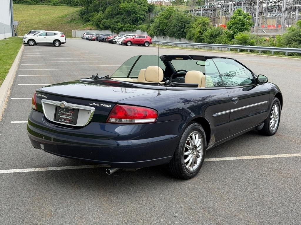 Chrysler Sebring 2dr Convertible Limited 2002