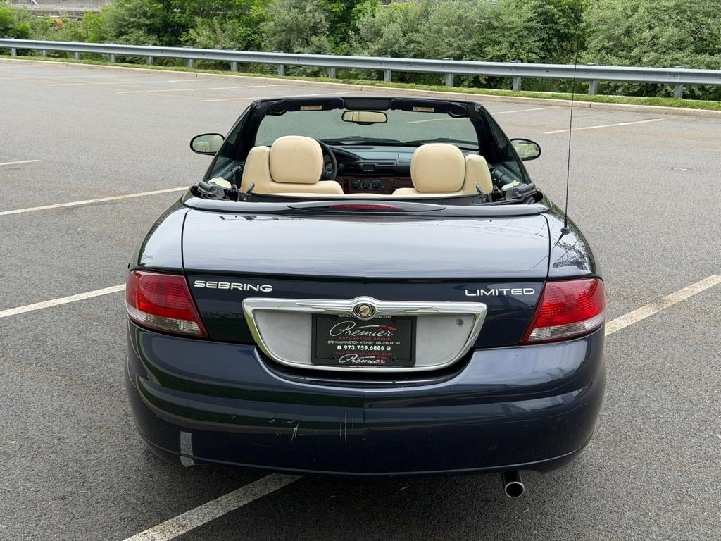 Chrysler Sebring 2dr Convertible Limited 2002