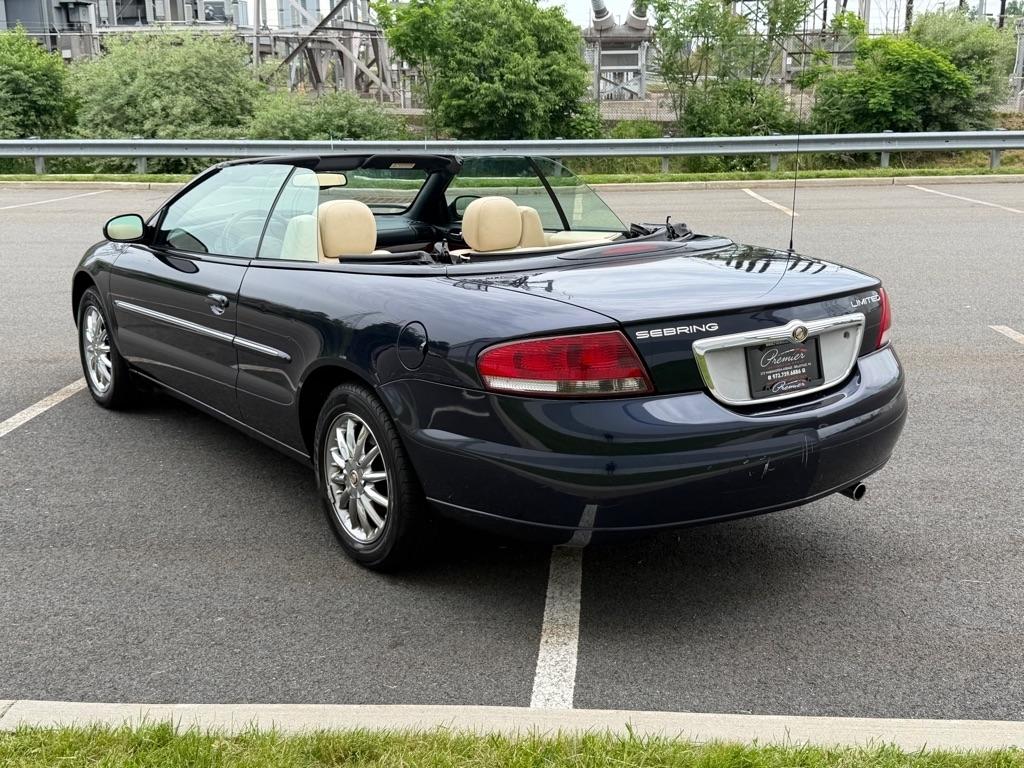 Chrysler Sebring 2dr Convertible Limited 2002