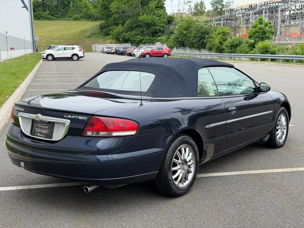 Chrysler Sebring 2dr Convertible Limited 2002
