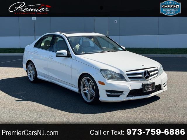 White 2013 Mercedes-Benz C-Class Sedan All-Wheel Drive Automatic
