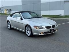 2006 BMW 6 Series 