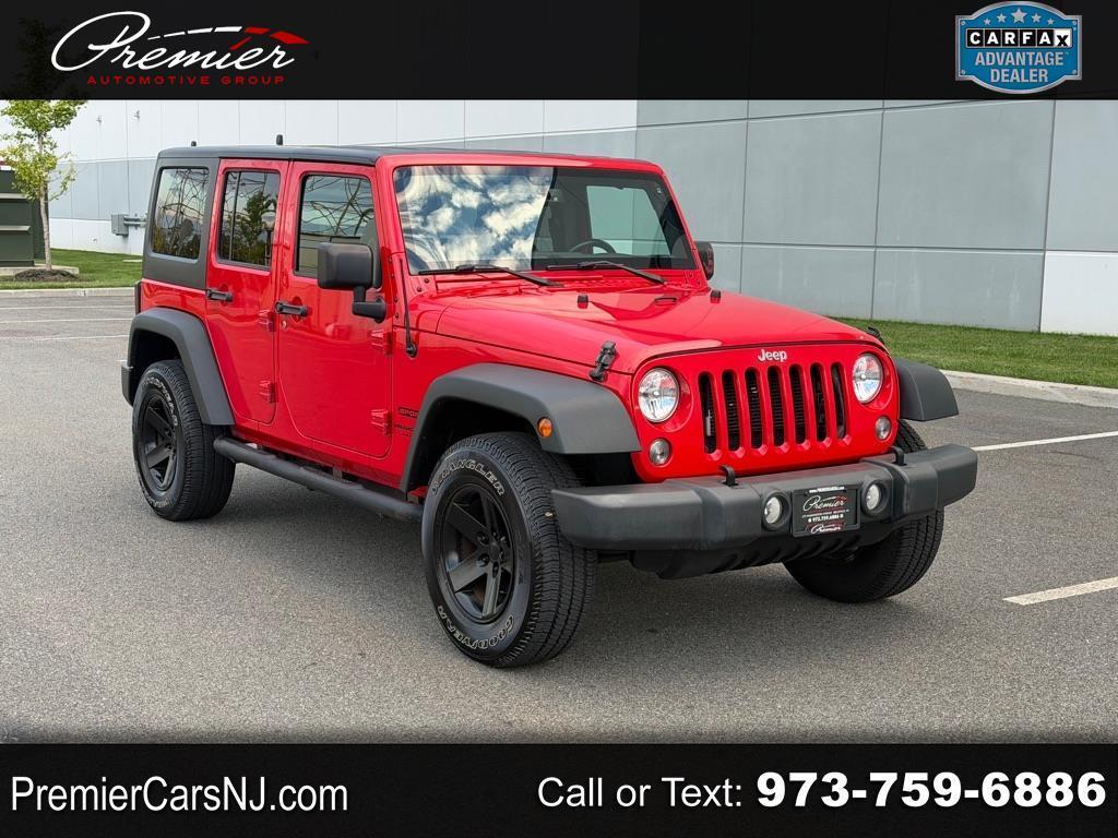 2018 Jeep Wrangler JK Unlimited Sport S 4x4