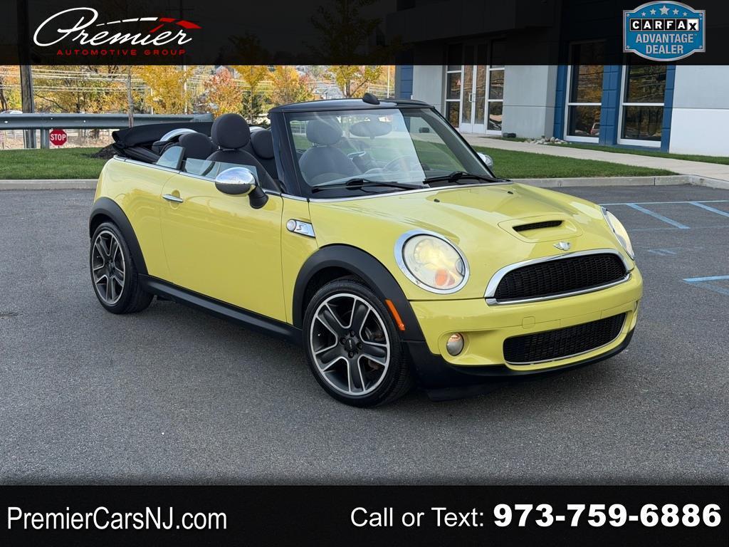 2009 MINI Cooper Convertible 2dr S 6-SPEED MANUAL