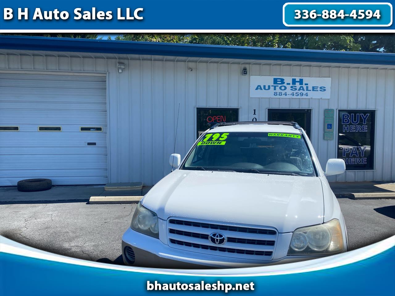 2003 Toyota Highlander V6 2WD