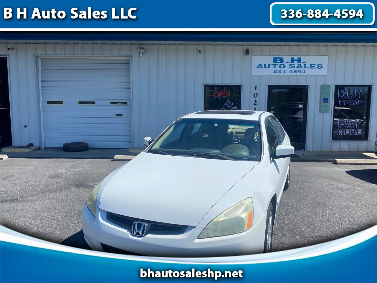 2003 Honda Accord EX V6 sedan AT