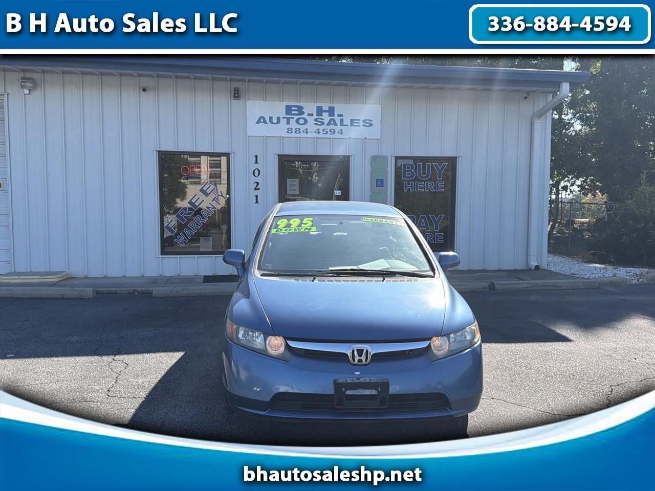 2008 Honda Civic LX Sedan AT