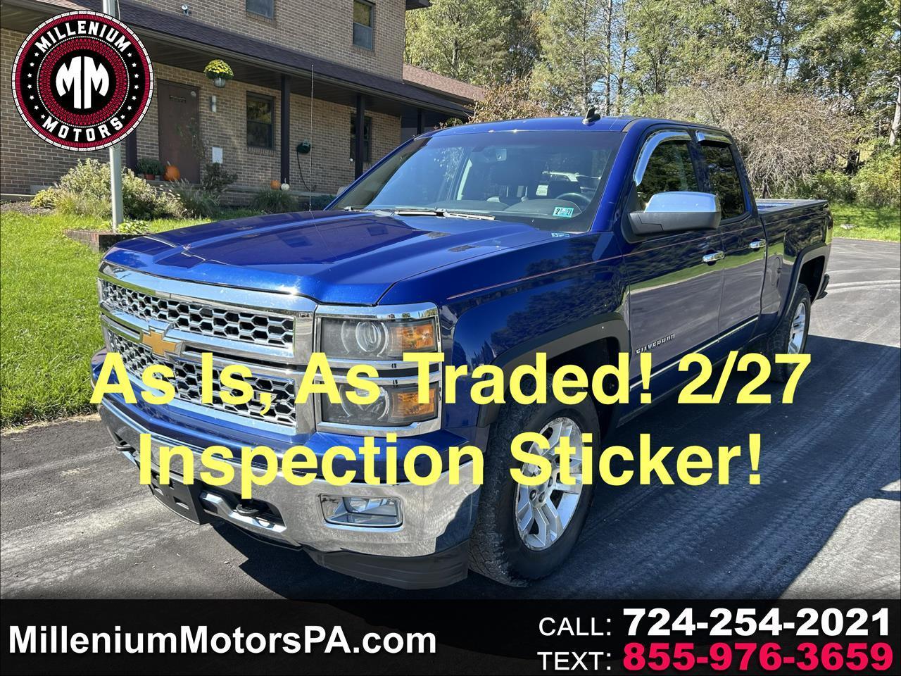 Chevrolet Silverado 1500 4WD Double Cab 143.5" LTZ w/1LZ 2014
