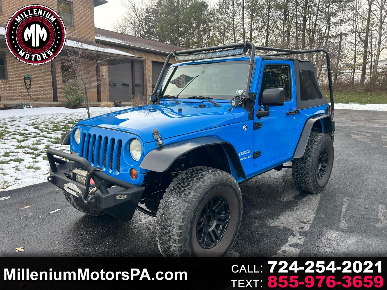 2012 Jeep Wrangler 4WD 2dr Sport