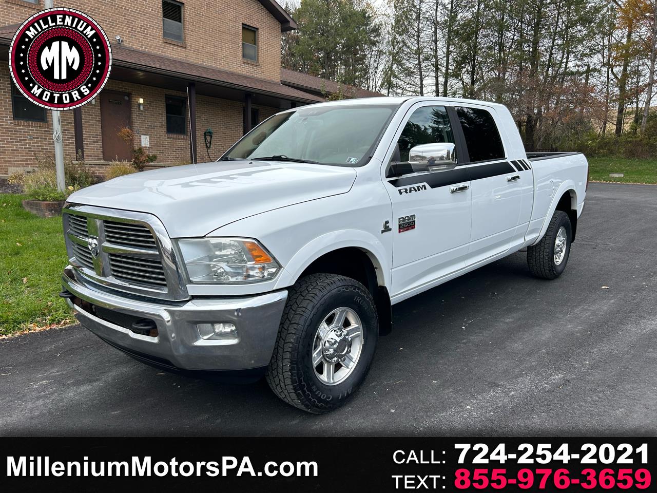 2012 RAM 2500 4WD Mega Cab 160.5" Laramie