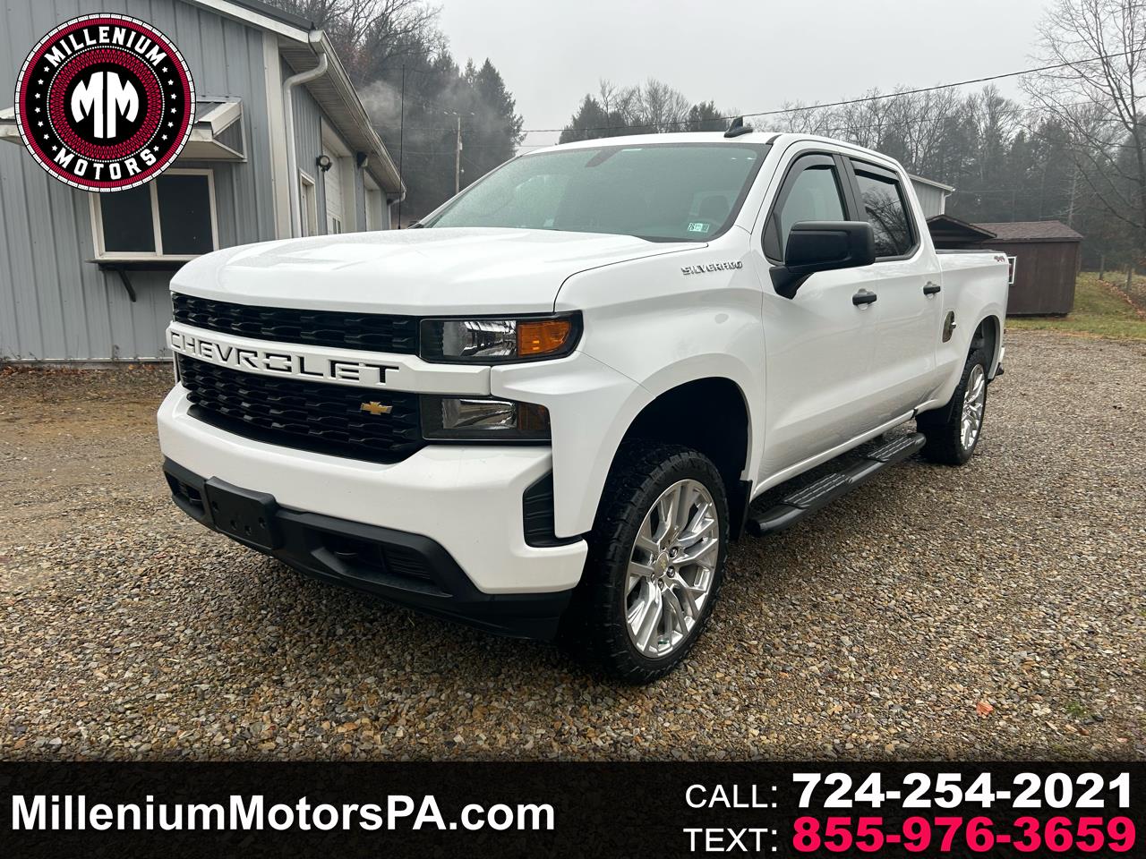 Chevrolet Silverado 1500 4WD Crew Cab 157" Custom 2019