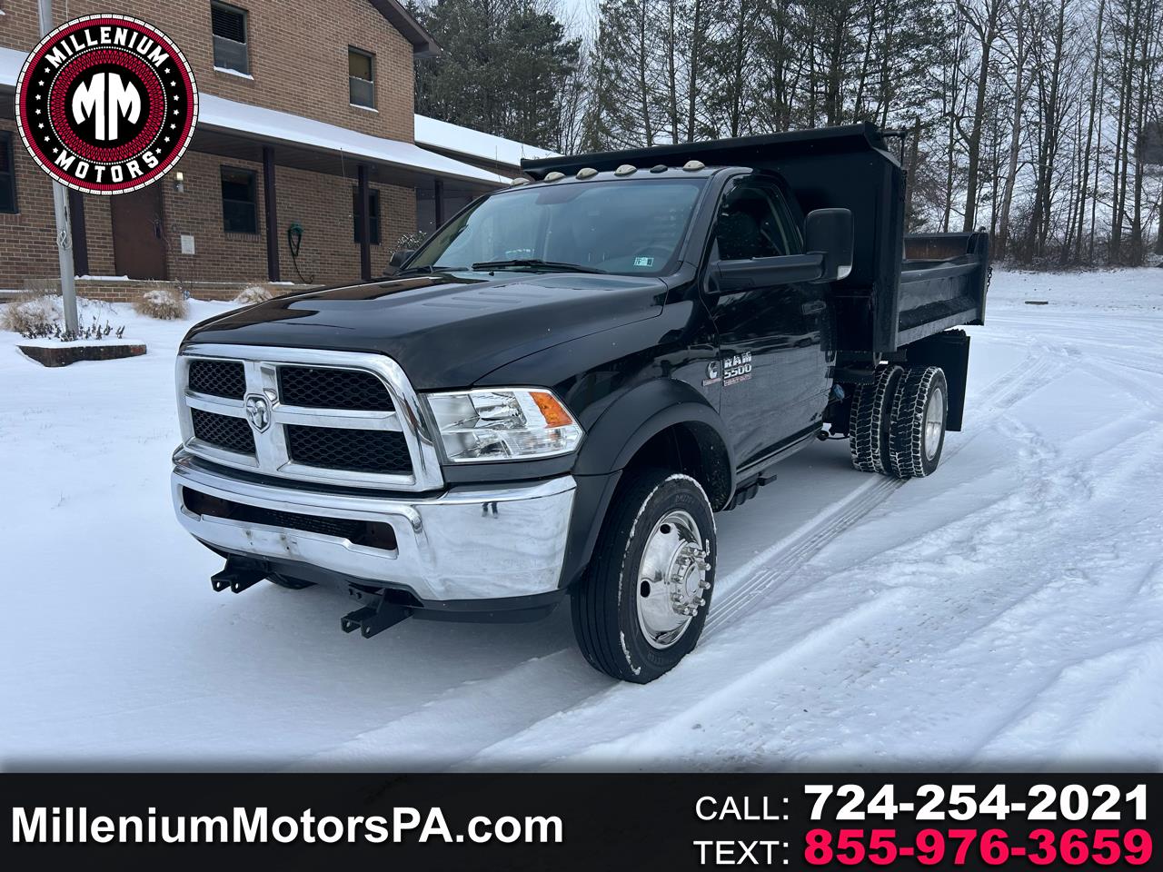 2018 RAM 5500 Chassis Cab Tradesman 4x4 Reg Cab 60" CA 144.5" WB