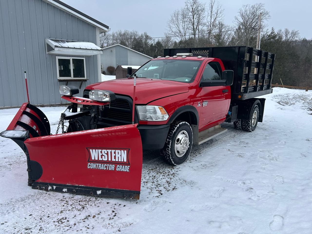 RAM 3500 4WD Reg Cab 143" WB 60" CA ST 2012