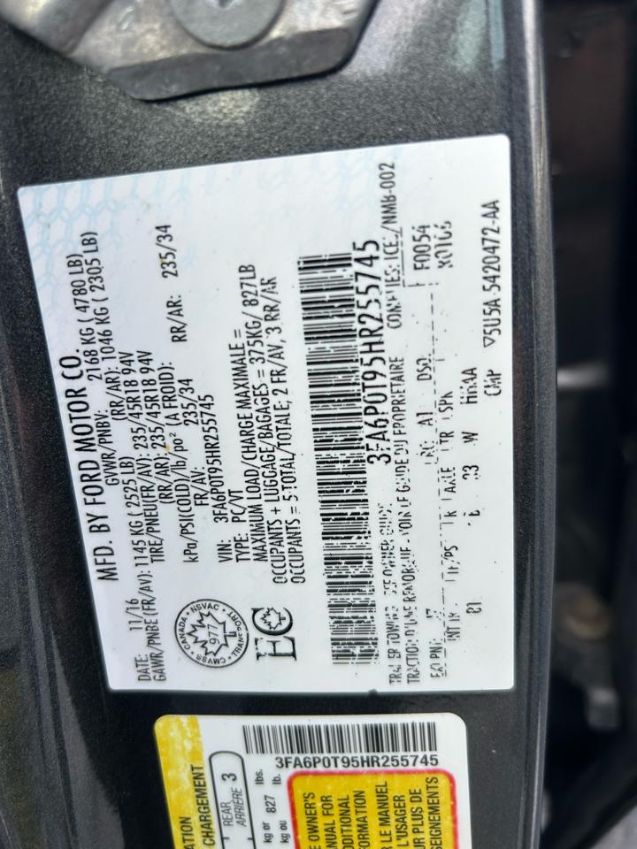 Ford Fusion SE AWD 2017