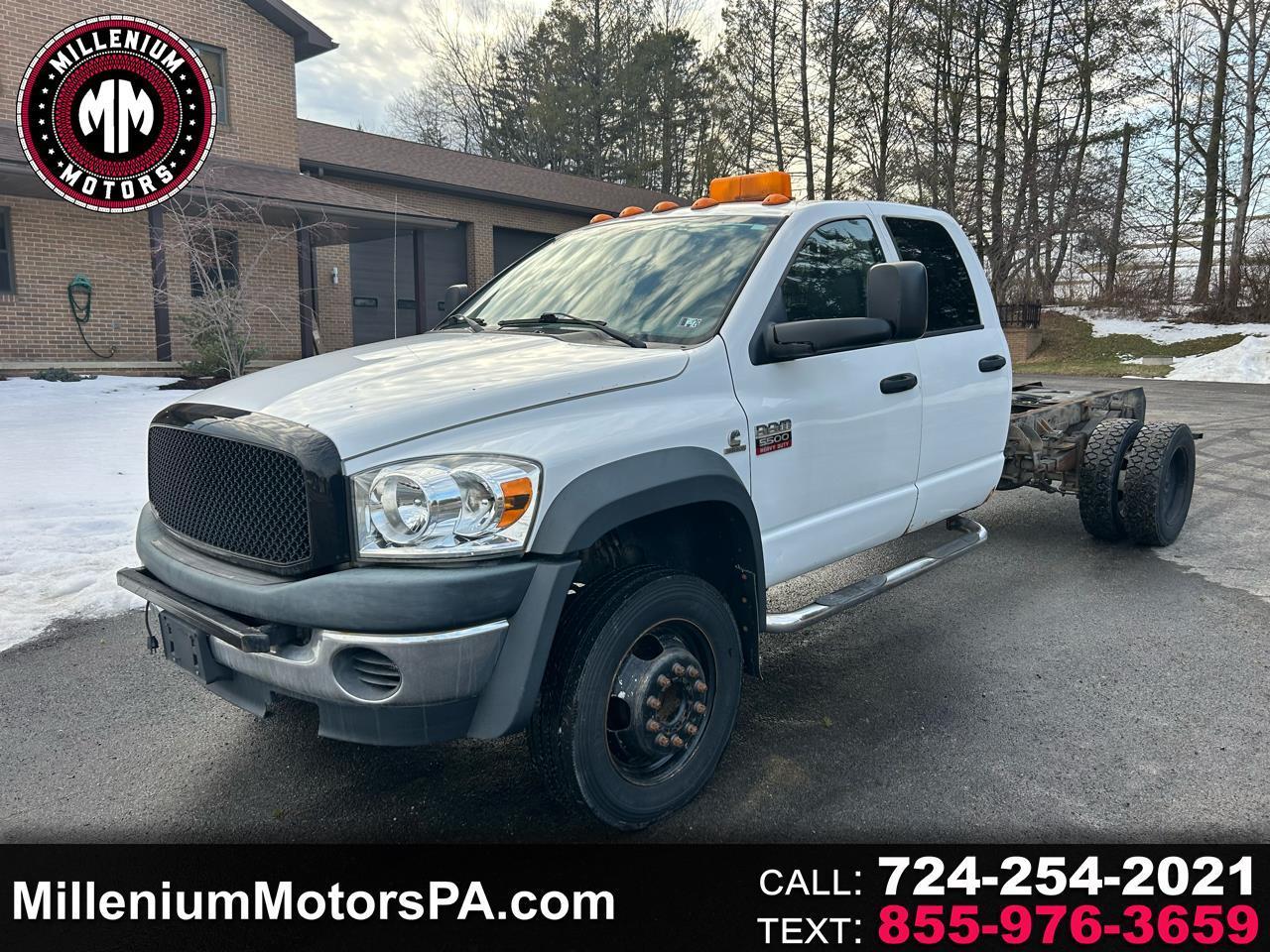 2008 Dodge Ram 5500 4WD Quad Cab 188.5" WB 84" CA