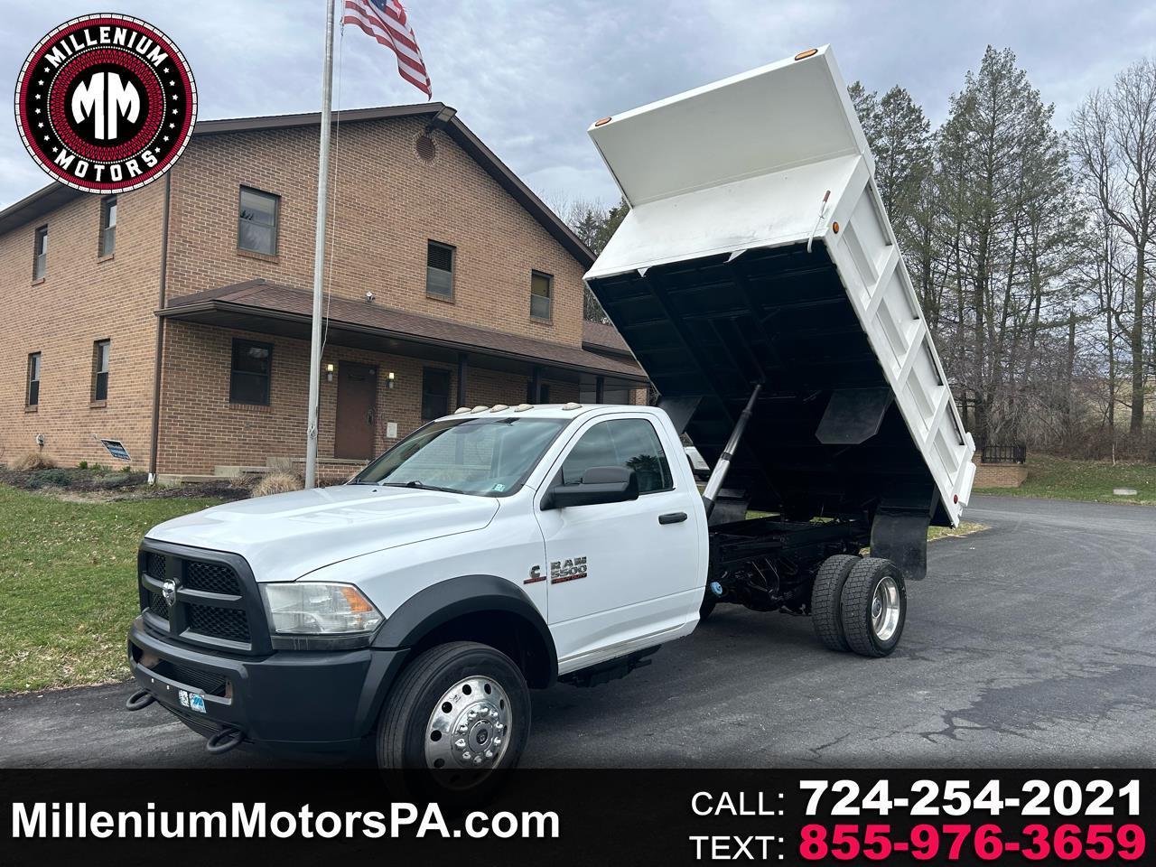 RAM 5500 4WD Reg Cab 168" WB 84" CA Tradesman 2014