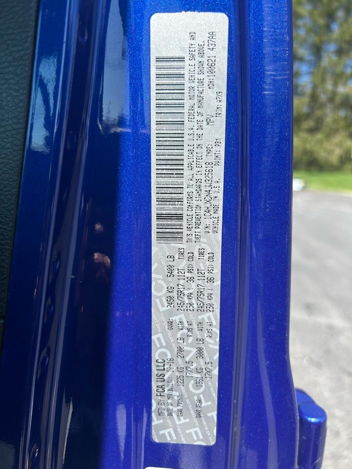 Jeep Wrangler Unlimited Sport S 4x4 2018