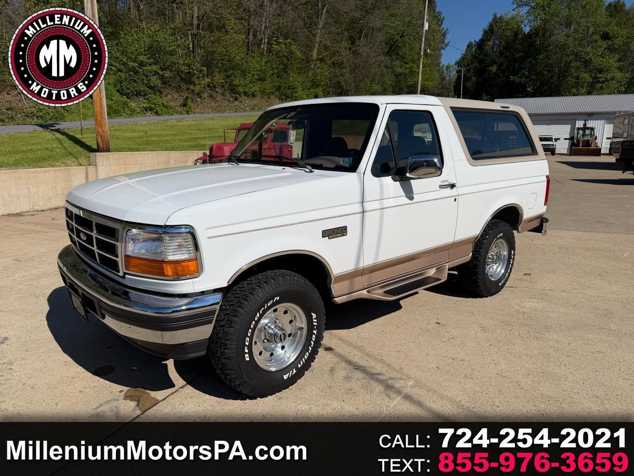 Ford Bronco 105" WB Eddie Bauer 1996